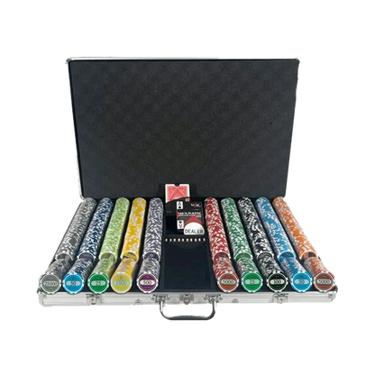 Malette Poker Set Lazar tournois 1000 jetons