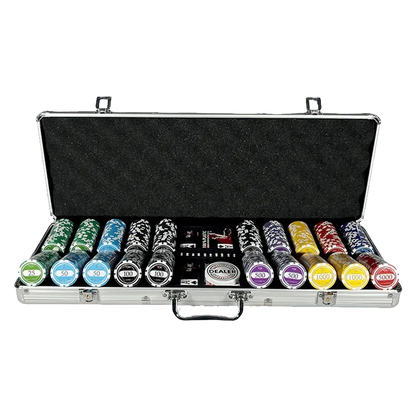Malette Poker Set Lazar tournois 500 jetons