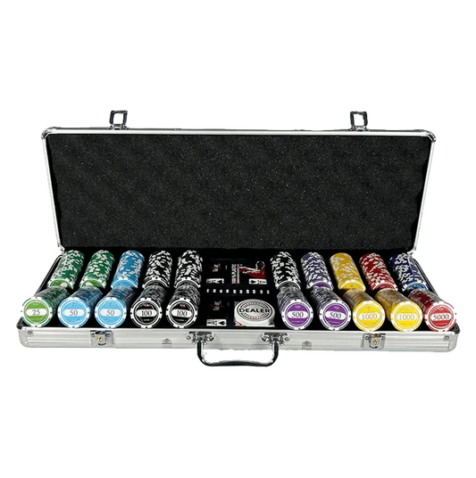 Malette Poker Set Lazar tournois 500 jetons