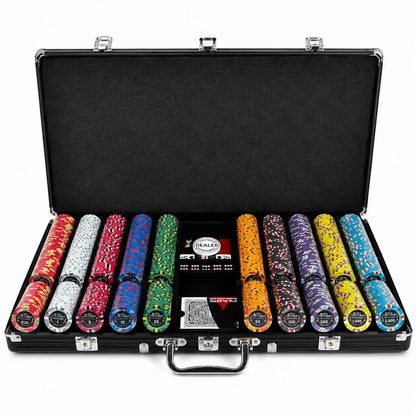 Mallette de Poker Skyline 750 Jetons céramique pour tournois