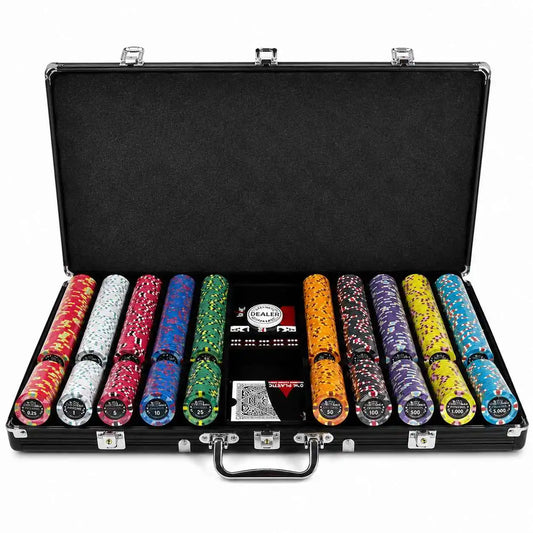 Mallette de Poker Skyline 750 Jetons céramique pour tournois