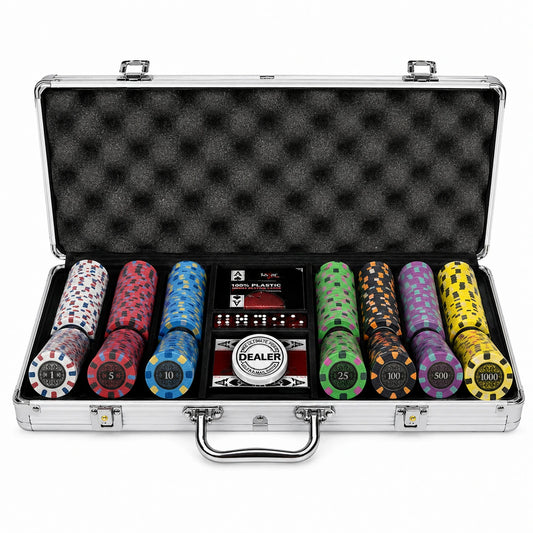 mallette de poker the banks 300 jetons céramique style Paulson