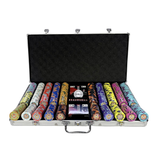 mallette de poker 750 jetons the nuts en clay composite