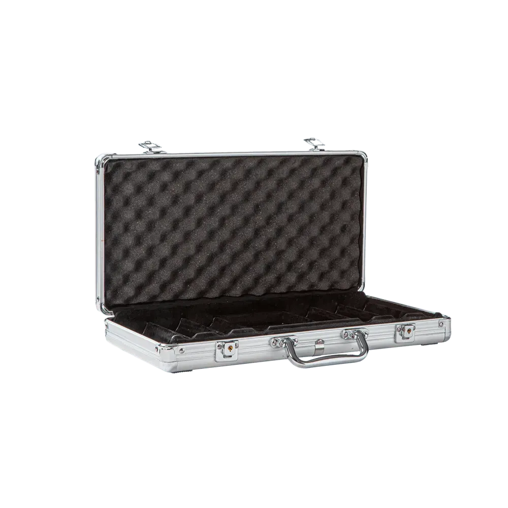 mallette poker vide Aluminium 300 jetons 