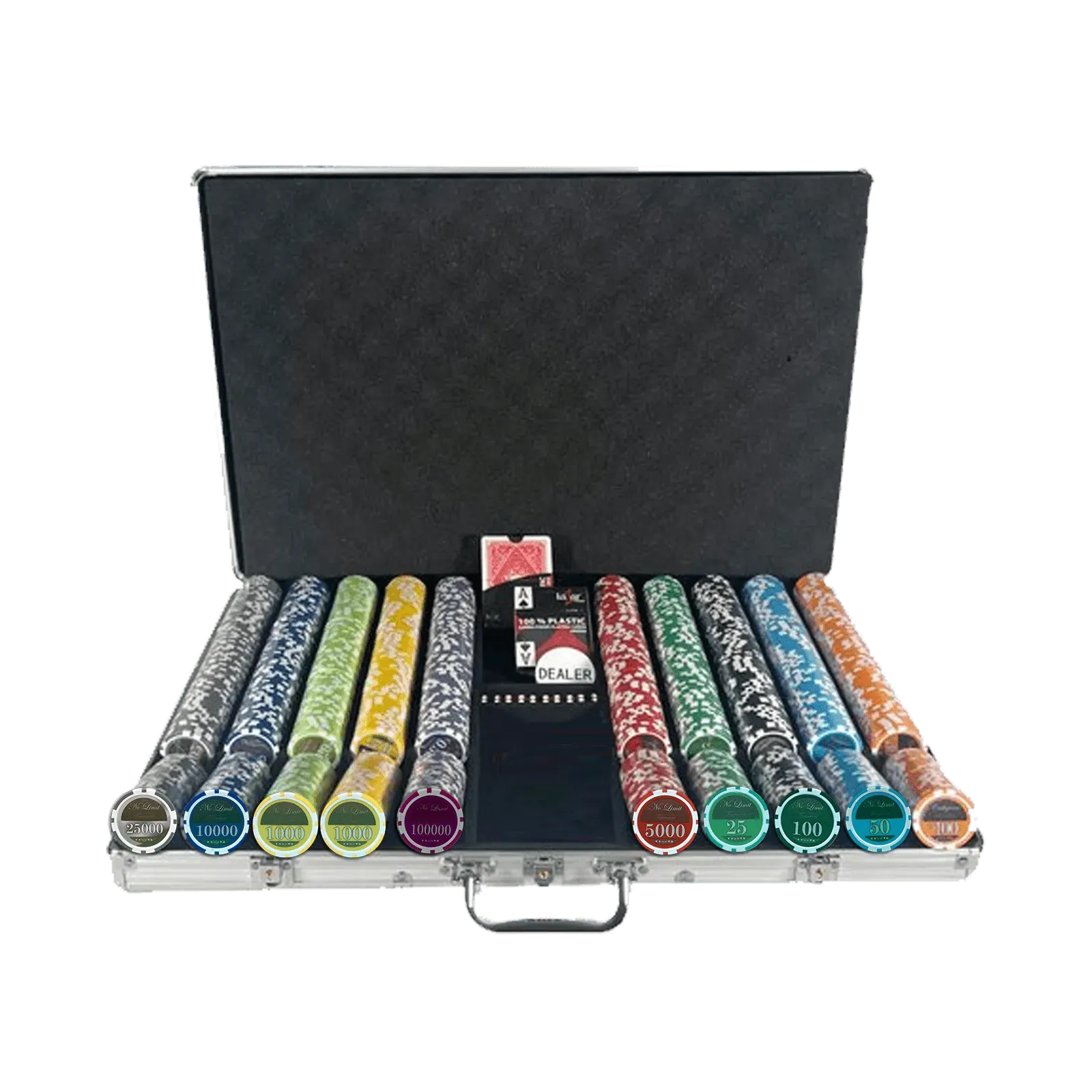 Mallette de Poker professionnel Lazar No Limit 1000 Jetons