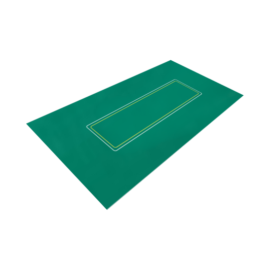 Tischplatte, grüne Pokermatte 180 x 90