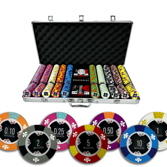 Bullets Cash Game 750 Poker Case