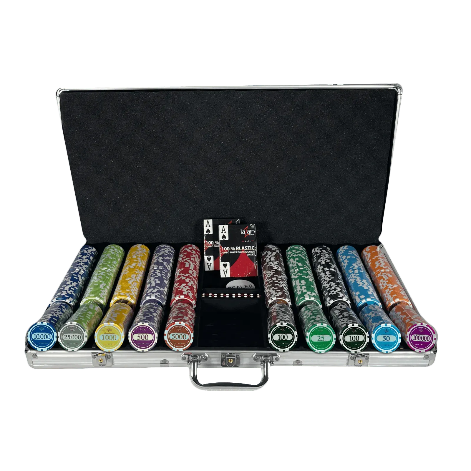 Malette Poker Set Lazar Tournament 750 jetons
