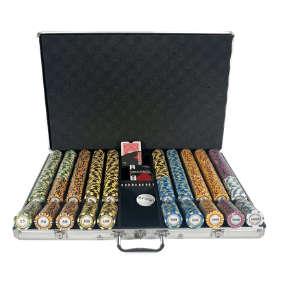 Mallette Poker Monte Carlo Cash Game 1000 jetons