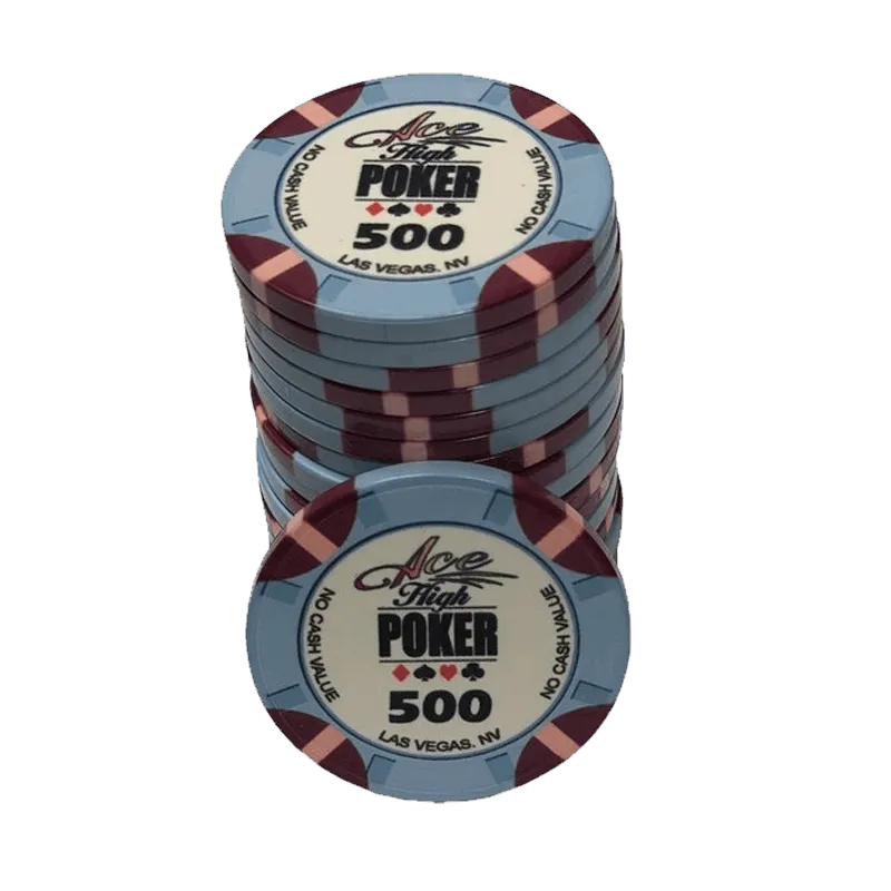 WSOP Ace High Poker Chip 500