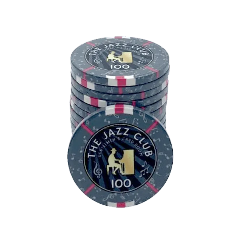 The Jazz Club Poker Chip 100