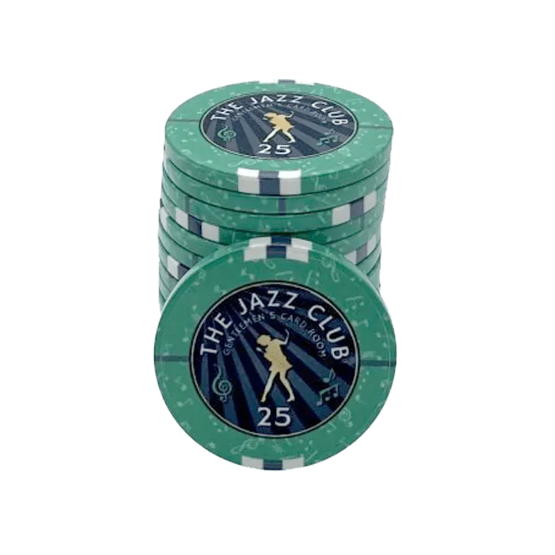 The Jazz Club Poker Chip 25
