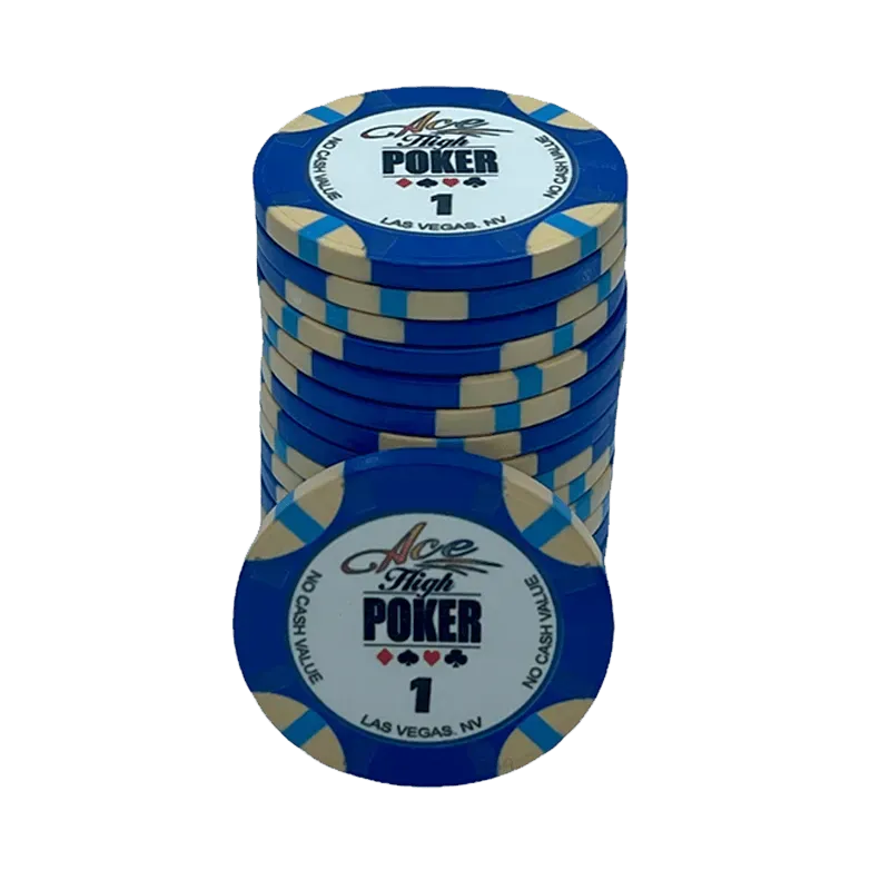 WSOP Ace High Poker Chip 1
