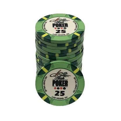WSOP Ace High Poker Chip 25