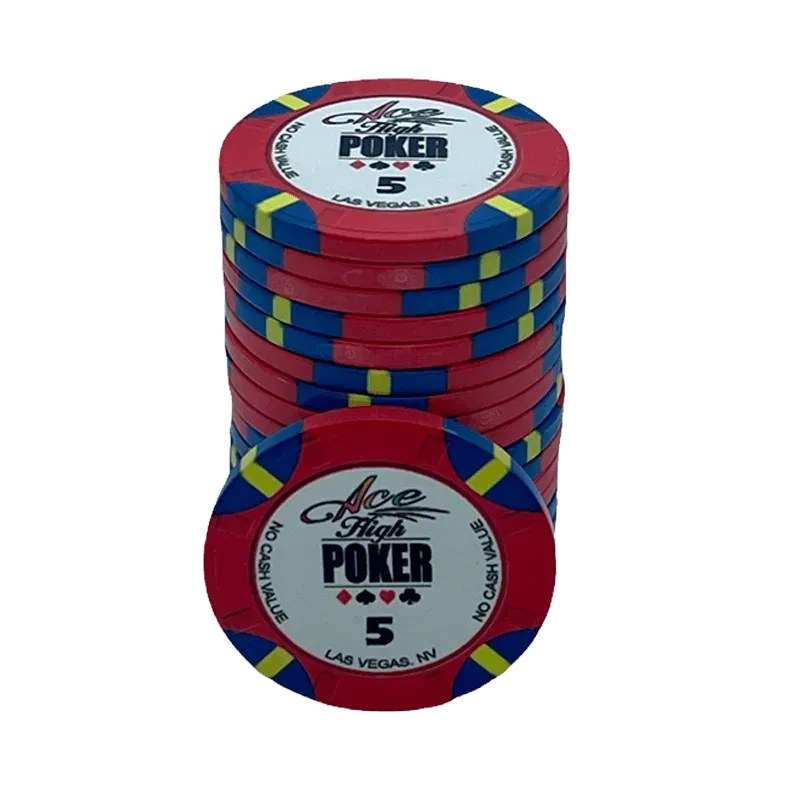 WSOP Ace High Poker Chip 5
