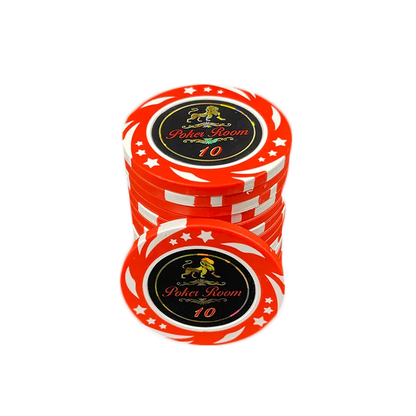 Lion Poker Room Poker Chip 10