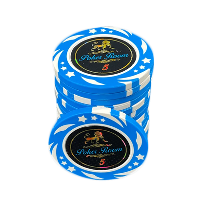 Lion Poker Room Poker Chip 5