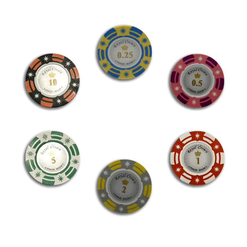 Set de jeton de Poker Royal Crown 750