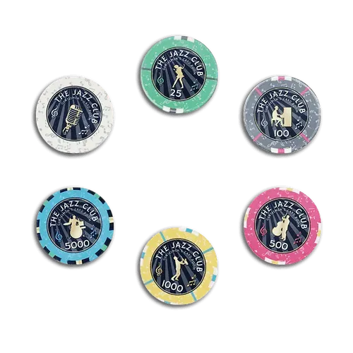 Jeton de Poker The Jazz Club 500