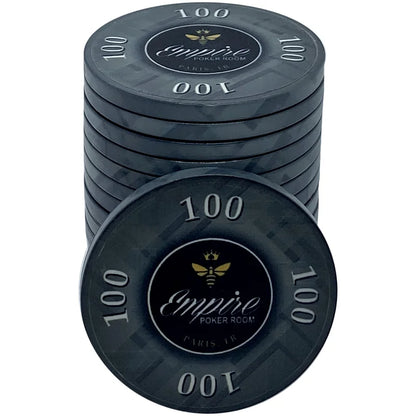 Jeton empire 100 noir