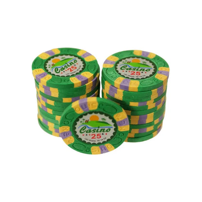 jeton poker las vegas nevada 25$ vert