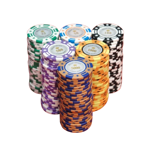 Royal Crown jetons de poker