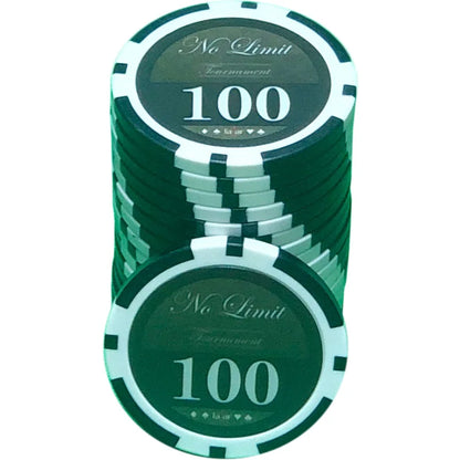 Jeton poker lazar noir 1000