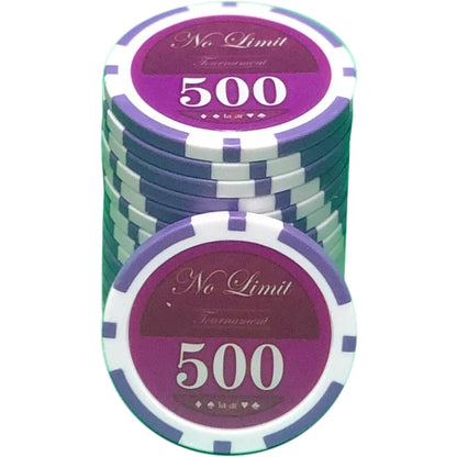 Jeton poker lazar violet 500