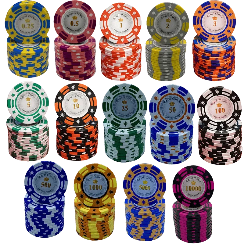 Set de jeton de Poker Royal Crown 300