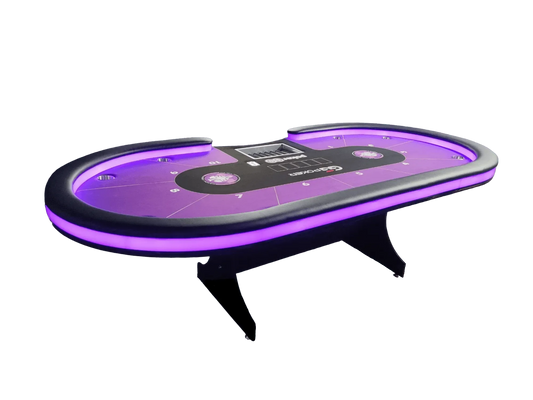 Table de poker professionnel
