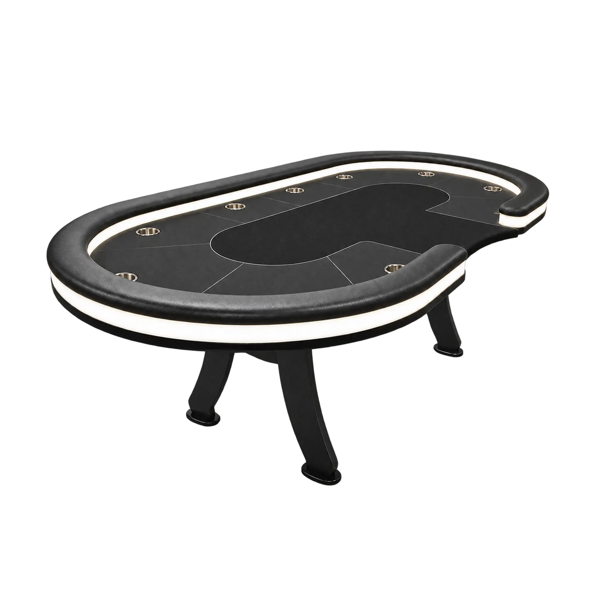 Table de poker casino let et cup holder