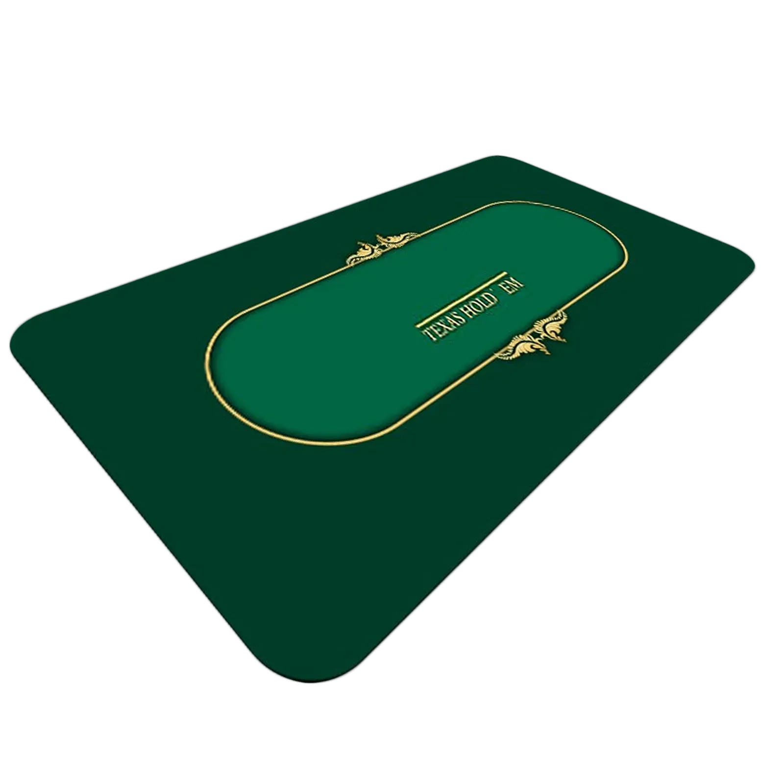 tapis de poker vert texas hold em